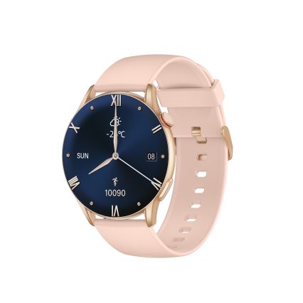 Winner Group - Smartwatch AirFlex 2 Elegance 280 mAh IP68 guldfarvet
