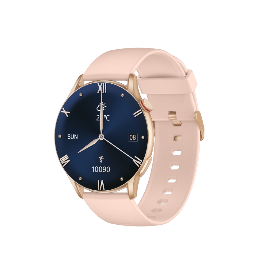 Winner Group - Smartwatch AirFlex 2 Elegance 280 mAh IP68 guldfarvet