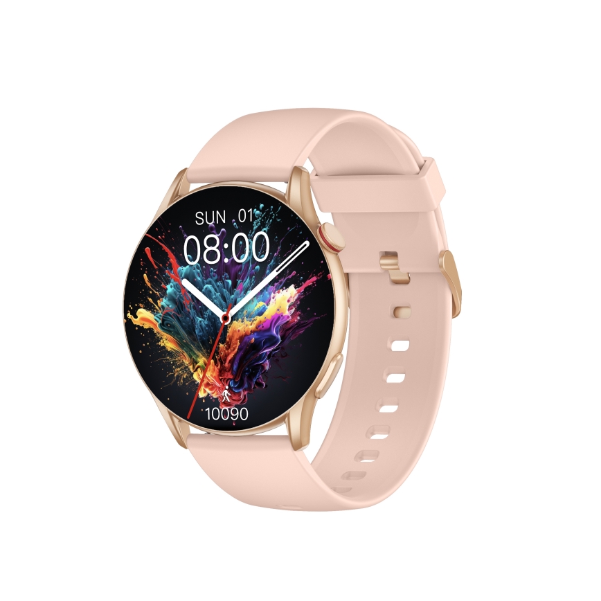 Winner Group - Smartwatch AirFlex 2 Elegance 280 mAh IP68 guldfarvet