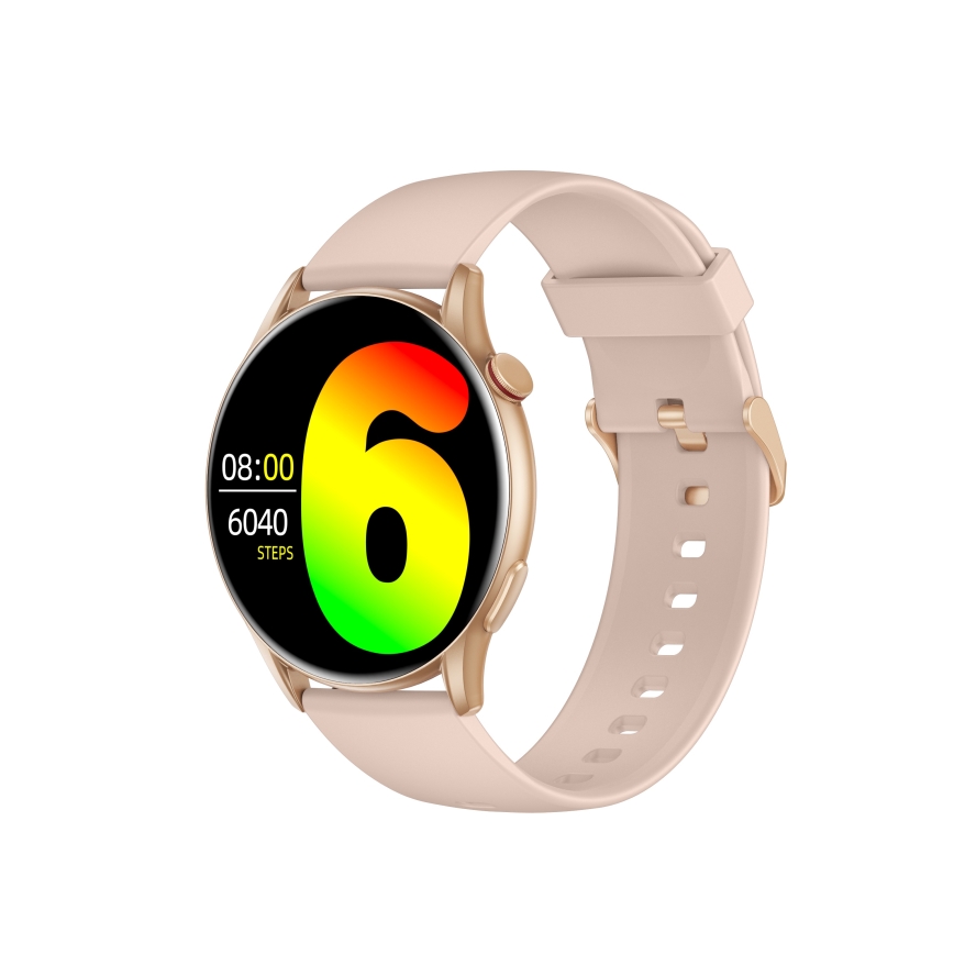 Winner Group - Smartwatch AirFlex 2 Elegance 280 mAh IP68 guldfarvet