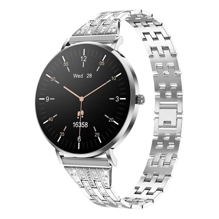 Winner Group - Smartwatch AirFlex3 Rizz It 200 mAh IP68 sølvfarvet