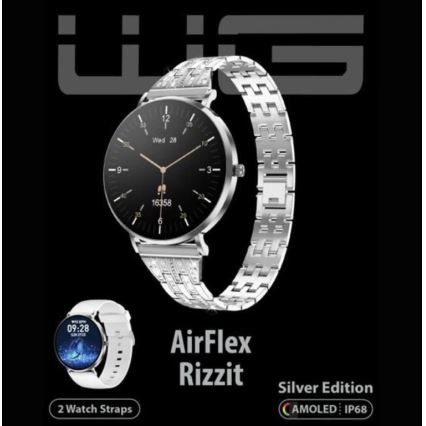 Winner Group - Smartwatch AirFlex3 Rizz It 200 mAh IP68 sølvfarvet