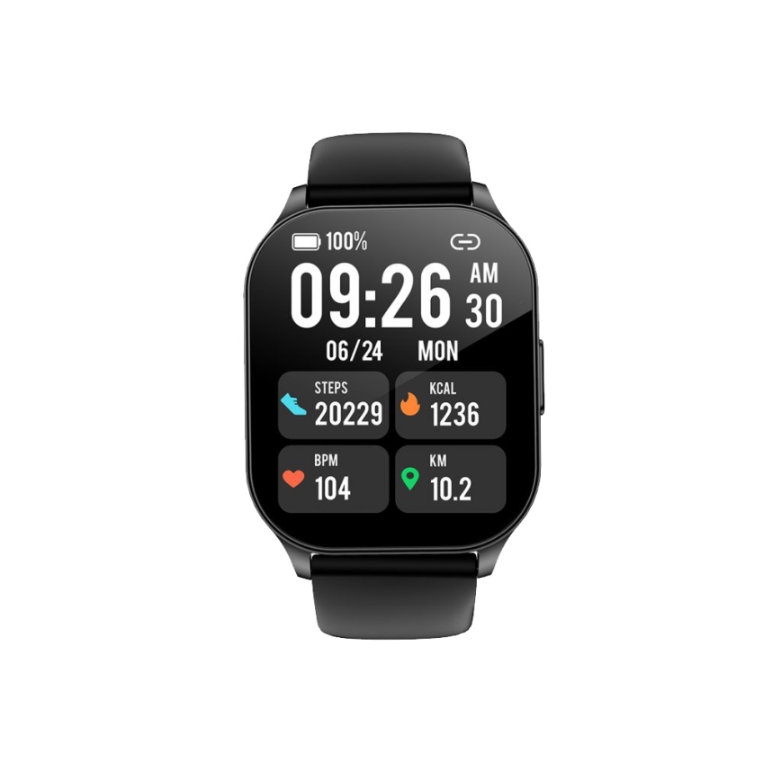 Winner Group - Smartwatch AirFlexOn 300 mAh IP68 sølvfarvet