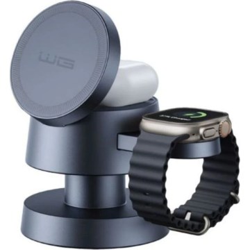 Winner Group - Trådløs oplader 4-i-1 MUSH8OOM 27W antracit