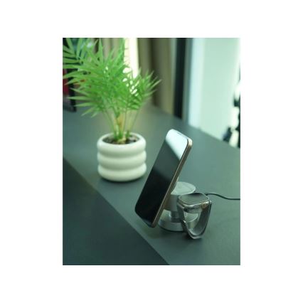 Winner Group - Trådløs oplader 4-i-1 MUSH8OOM 27W antracit