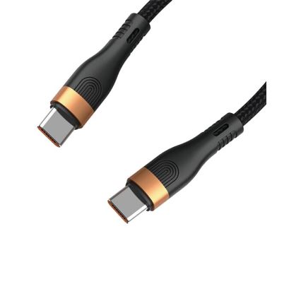 Winner Group -USB-kabel 03.01.2001 USB-C / Lightning, USB-C og Micro USB 100W 1,5 m sort