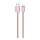 Winner Group - USB-kabel Lightning / USB-A 1 m lyserød