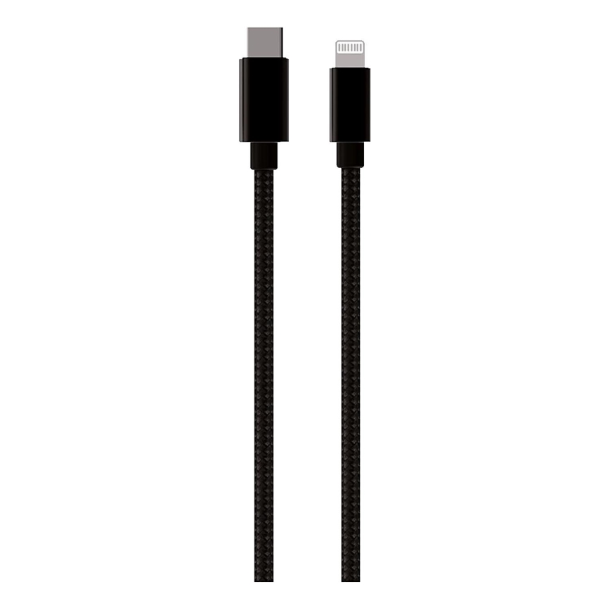 Winner Group - USB-kabel Lightning / USB-C 60W 50 cm sort