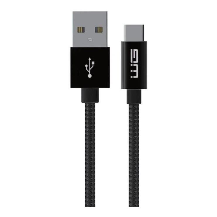 Winner Group - USB-kabel USB-C / USB-A 30W 3 m sort