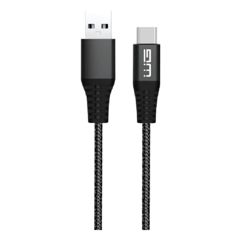 Winner Group - USB-kabel USB-C / USB-A 60W 2 m sort