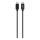 Winner Group - USB-kabel USB-C / USB-C 60W 1 m sort