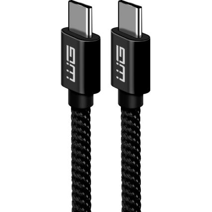 Winner Group - USB-kabel USB-C / USB-C 60W 1 m sort