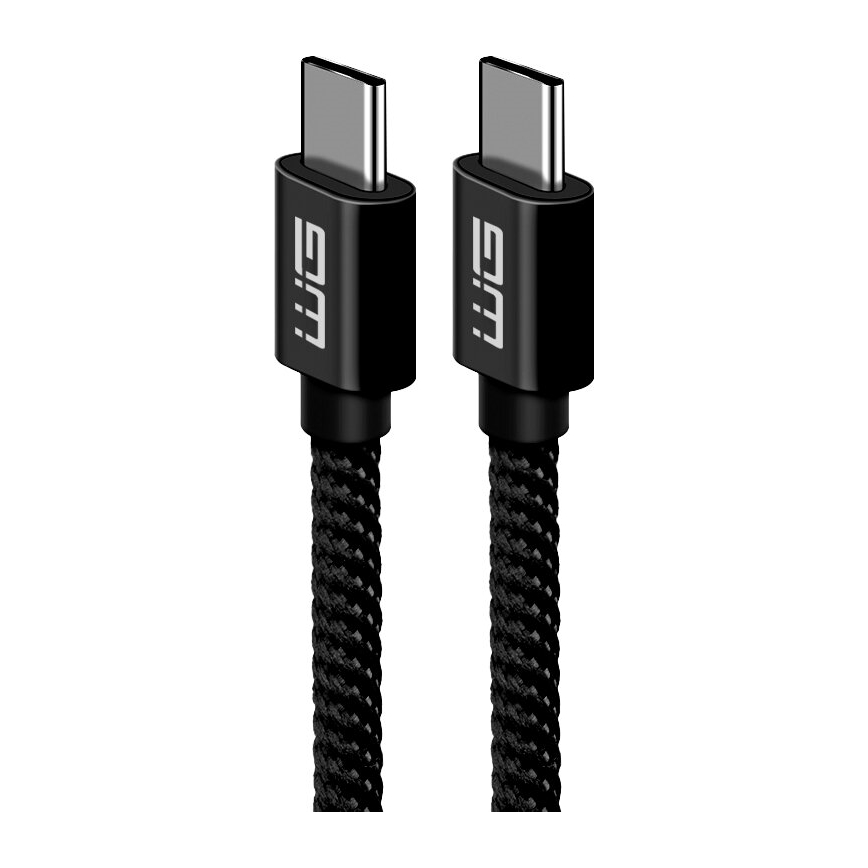 Winner Group - USB-kabel USB-C / USB-C 60W 1 m sort