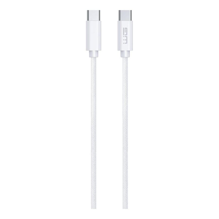 Winner Group - USB-kabel USB-C / USB-C 60W 2 m hvid