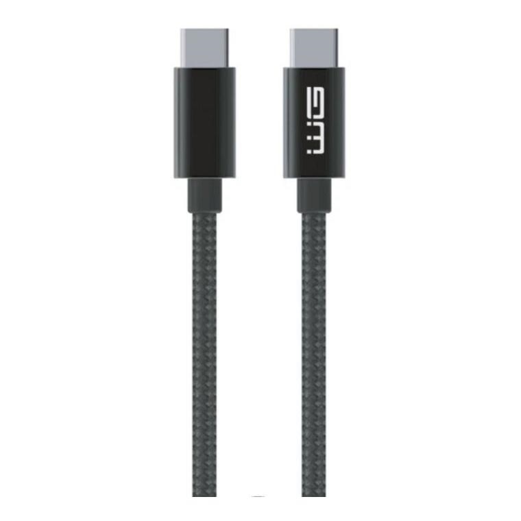 Winner Group - USB-kabel USB-C / USB-C 60W 20 cm sort