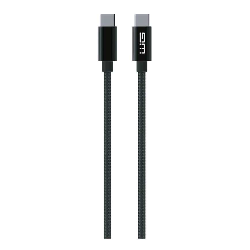 Winner Group - USB-kabel USB-C / USB-C 60W 50 cm sort