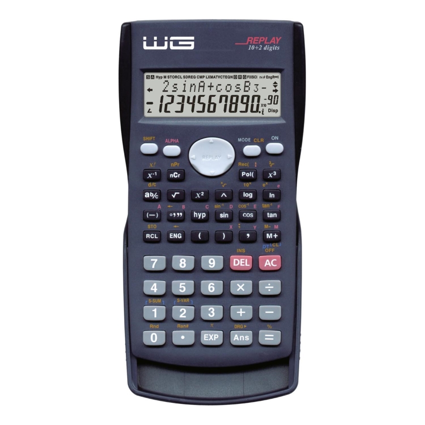 Winner Group - Videnskabelig lommeregner MathMaster Pro 1xLR44 sort
