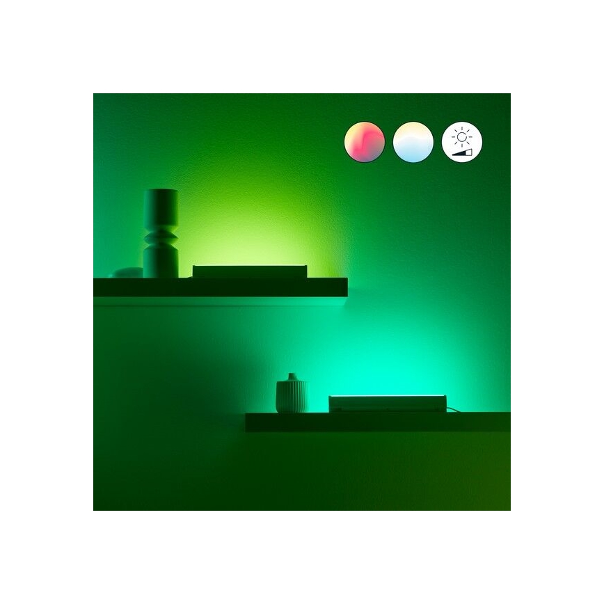 WiZ - 2x LED lampe m. RGBW-farver dæmpbar BAR LED/5,5W/230V 2200-6500K Wi-Fi