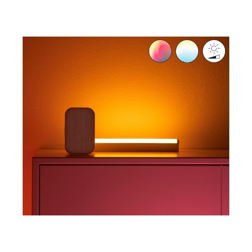 WiZ - 2x LED lampe m. RGBW-farver dæmpbar BAR LED/5,5W/230V 2200-6500K Wi-Fi