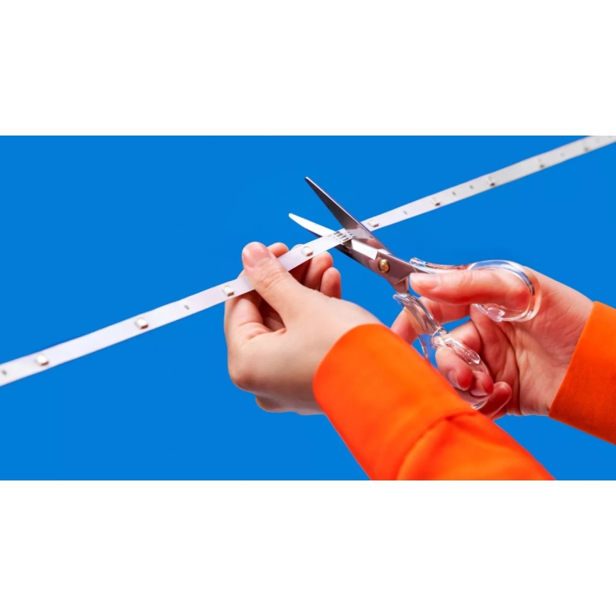 WiZ - Dæmpbar LED RGBIC-stribe 4m LED/10,2W/5V 2700-6500K Wi-Fi