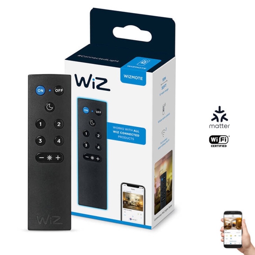 WiZ - Fjernbetjening WIZMOTE 2xAAA Wi-Fi