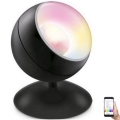 WiZ - LED bordlampe dæmpbar RGBW-farver QUEST LED/13W/230V 2200-6500K Wi-Fi sort