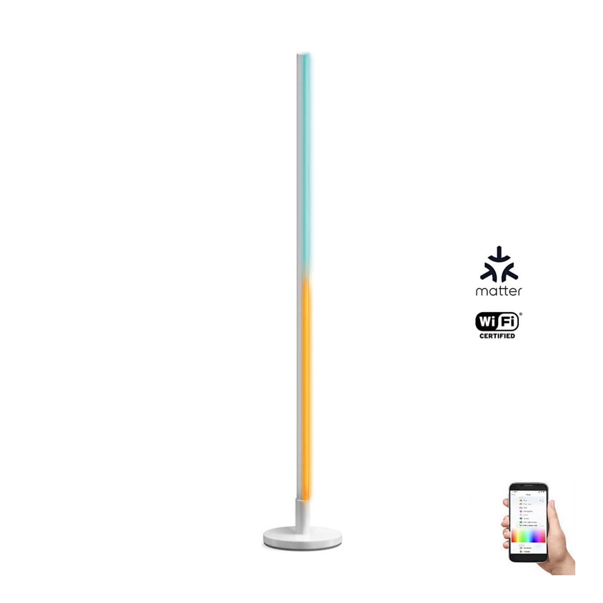 WiZ - LED gulvlampe dæmpbar RGBW-farver POLE LED/13W/230V 2200-6500K Wi-Fi