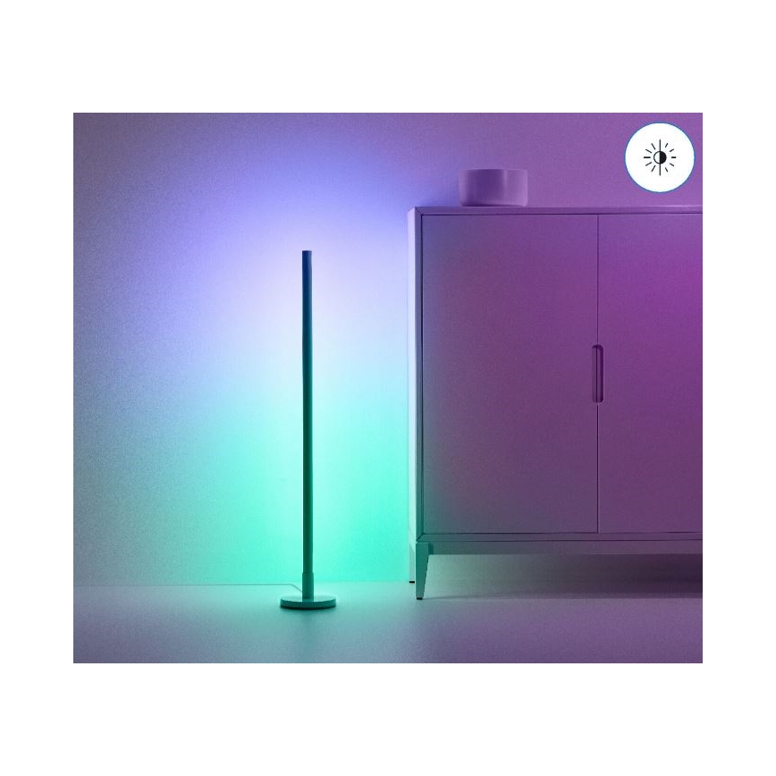 WiZ - LED gulvlampe dæmpbar RGBW-farver POLE LED/13W/230V 2200-6500K Wi-Fi