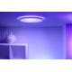WiZ - LED loftlampe dæmpbar RGB-farver SUPERSLIM LED/22W/230V 2700-6500K Wi-Fi hvid