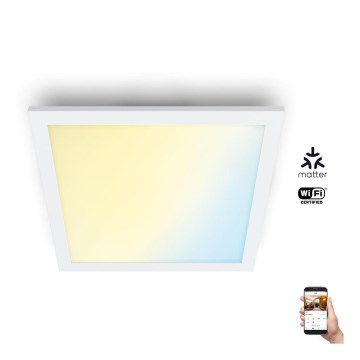 WiZ - LED loftlampe dæmpbar SUPERSLIM LED/12W/230V 2700-6500K hvid Wi-Fi