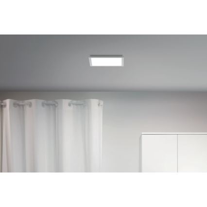 WiZ - LED loftlampe dæmpbar SUPERSLIM LED/12W/230V 2700-6500K hvid Wi-Fi