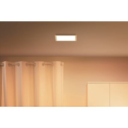 WiZ - LED loftlampe dæmpbar SUPERSLIM LED/12W/230V 2700-6500K hvid Wi-Fi