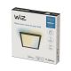 WiZ - LED loftlampe dæmpbar SUPERSLIM LED/12W/230V 2700-6500K sort Wi-Fi