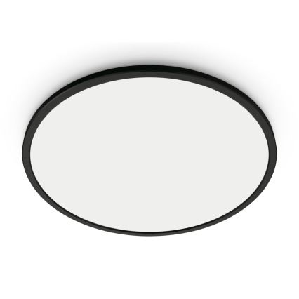 WiZ - LED loftlampe dæmpbar SUPERSLIM LED/16W/230V 2700-6500K Wi-Fi sort