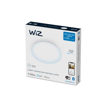 WiZ - LED loftlampe dæmpbar SUPERSLIM LED/17W/230V 4000K Wi-Fi