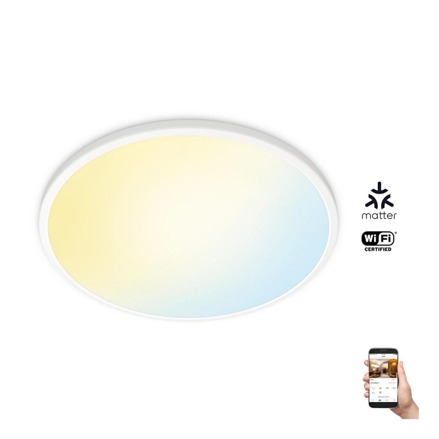 WiZ - LED loftlampe dæmpbar SUPERSLIM LED/32W/230V hvid 2700-6500K Wi-Fi