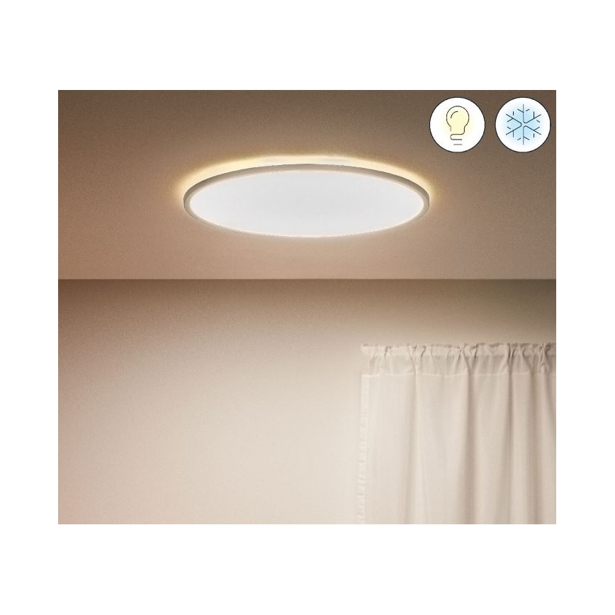WiZ - LED loftlampe dæmpbar SUPERSLIM LED/32W/230V hvid 2700-6500K Wi-Fi