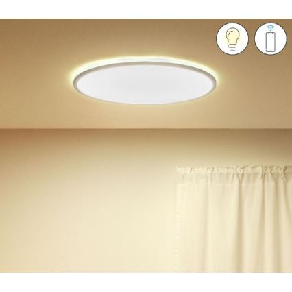 WiZ - LED loftlampe dæmpbar SUPERSLIM LED/32W/230V hvid 2700-6500K Wi-Fi