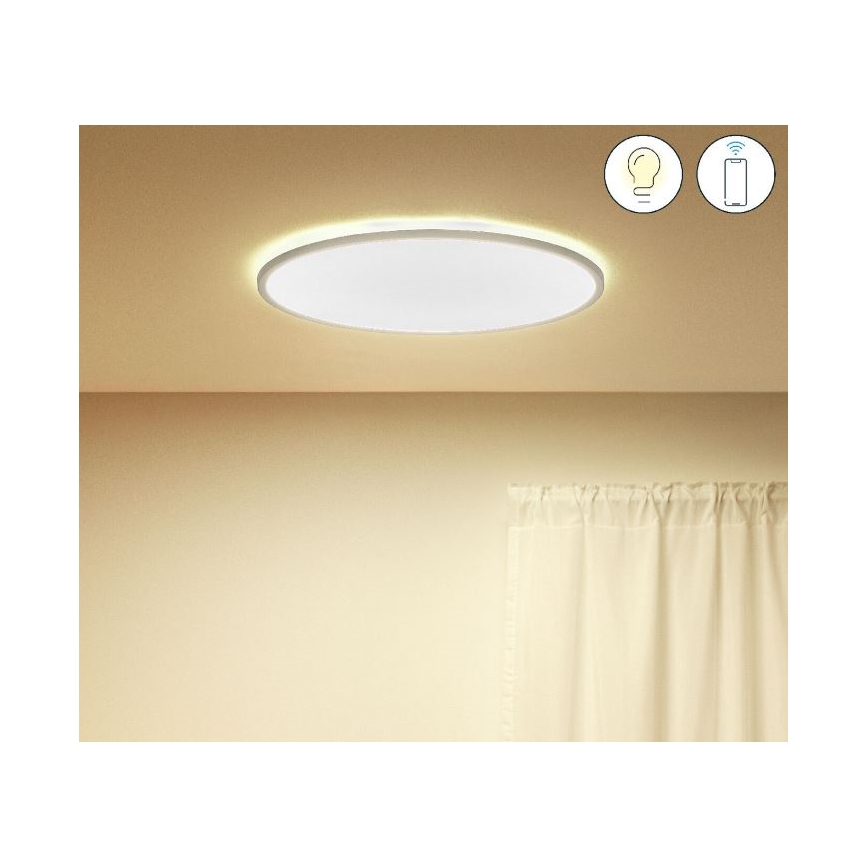 WiZ - LED loftlampe dæmpbar SUPERSLIM LED/32W/230V hvid 2700-6500K Wi-Fi