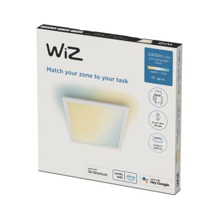 WiZ - LED loftlampe dæmpbar SUPERSLIM LED/36W/230V 2700-6500K hvid Wi-Fi