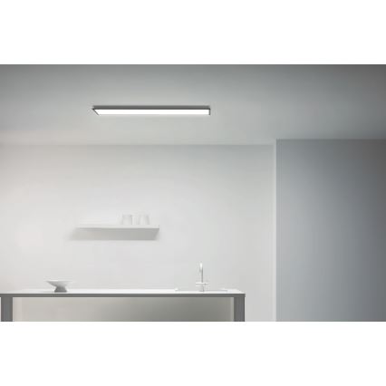 WiZ - LED panel dæmpbart SUPERSLIM LED/36W/230V 2700-6500K Wi-Fi sort