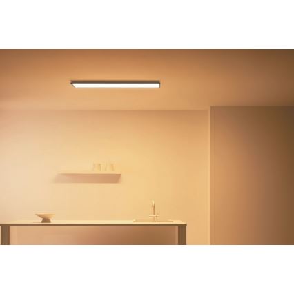 WiZ - LED panel dæmpbart SUPERSLIM LED/36W/230V 2700-6500K Wi-Fi sort