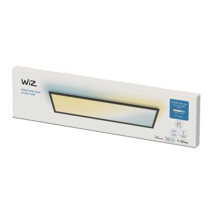 WiZ - LED panel dæmpbart SUPERSLIM LED/36W/230V 2700-6500K Wi-Fi sort