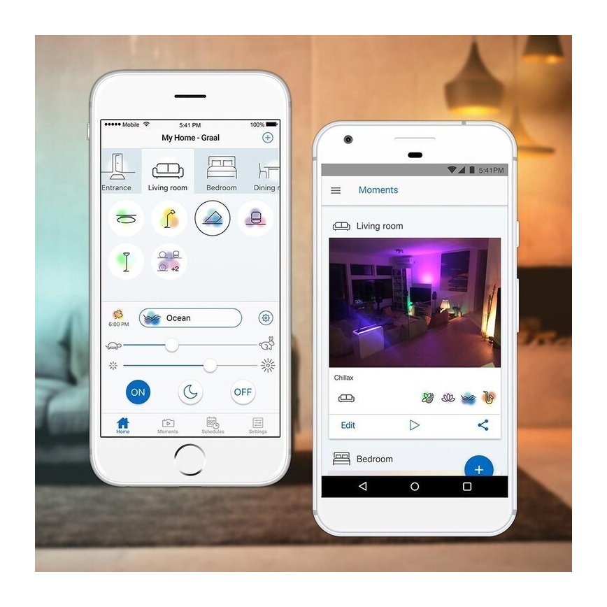 WiZ - LED pendel dæmpbar RGBW-farver ELIXIR LED/15W/230V 2200-6500K Wi-Fi + fjernbetjening