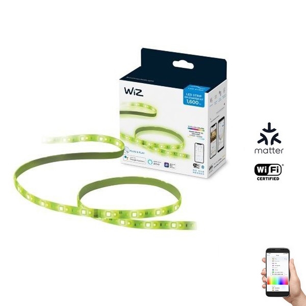 WiZ - LED RGB Dæmpbar LED-strip 2m LED/20W/230V 2700-6500K Wi-Fi