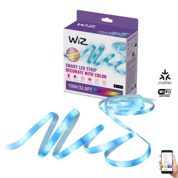 WiZ - LED RGB dæmpbar strimmel 10m LED/12W/230V Wi-Fi