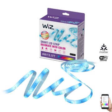 WiZ - LED RGBW dæmpbar strip 4m LED/6,5/230V 2700-6500K Wi-Fi