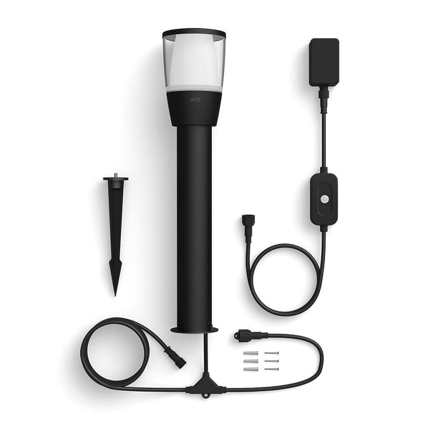 WiZ - LED RGBW Dæmpbar udendørslampe ELPAS LED/4,8W/12/230V 2700-5000K IP65 Wi-Fi