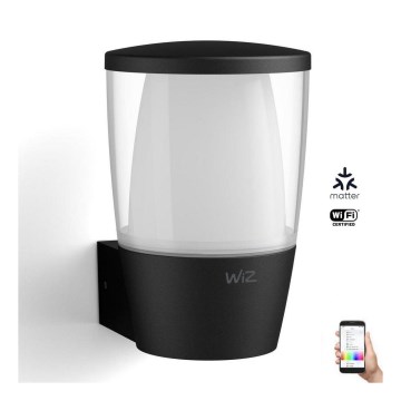 WiZ - LED RGBW Dæmpbart udendørs væglampe ELPAS LED/8,5W/230V 2700–5000K IP44 Wi-Fi