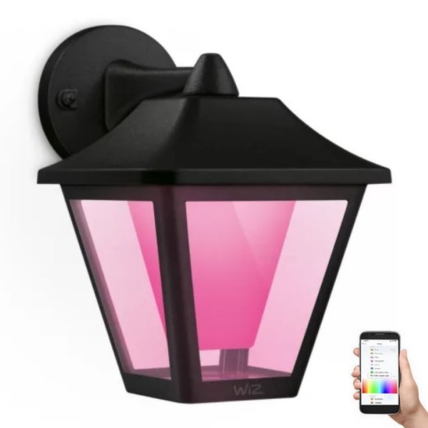 WiZ - LED RGBW Udendørs væglampe dæmpbar LED/9,5W/230V 2700-5000K IP44 Wi-Fi